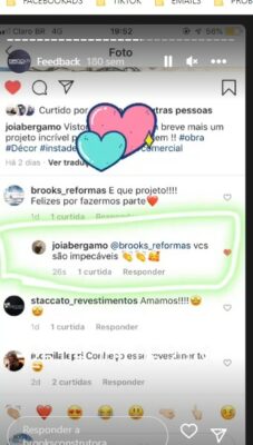 Avaliação de cliente